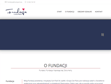 Tablet Screenshot of fundacja.canpack.pl
